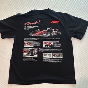 Formula 1 Black Graphic T-Shirt